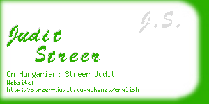 judit streer business card